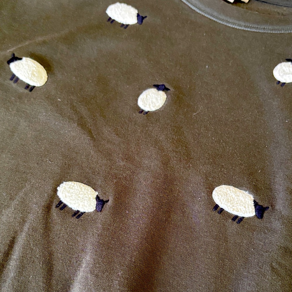 Talbots Olive Green Top